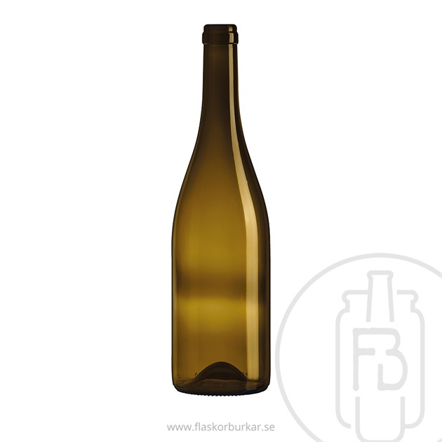 Bourgogne 750 ml, Brun, Vinkork